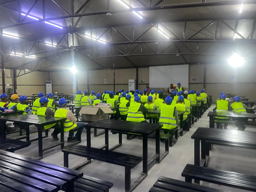 انشاء عدد 2 intake tower بمشروع محطه تحليه الشعبيه